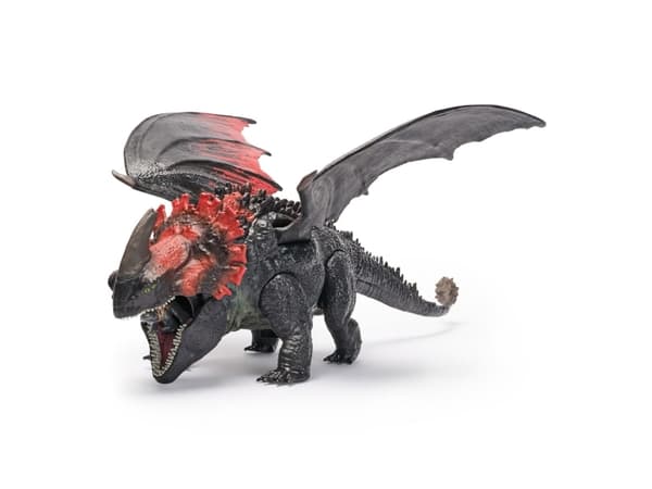 Dragons Movie Red Death Chomping Rampage