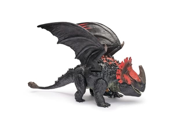 Dragons Movie Red Death Chomping Rampage