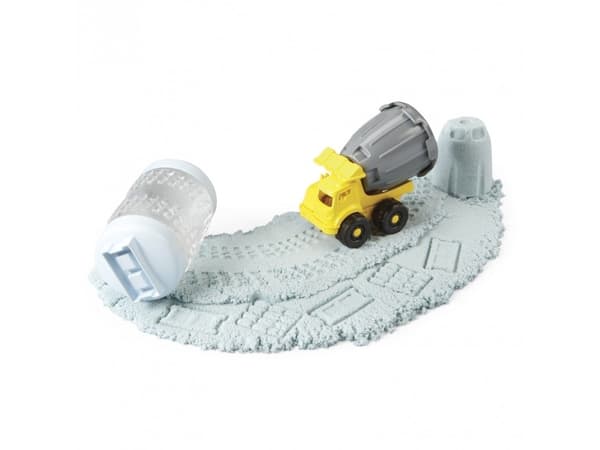 Masa plastyczna Wonder Factory Never Dry Sand Trucks, Betoniarka