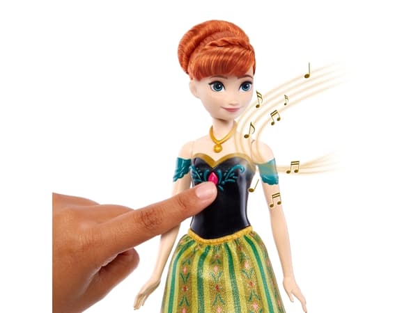 Mattel Disney Frozen Singing Anna Fashion Doll
