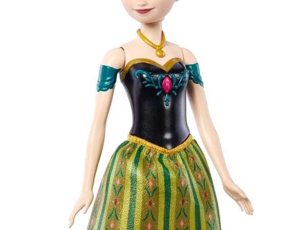 Mattel Disney Frozen Singing Anna Fashion Doll