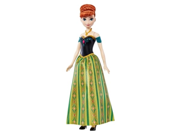 Disney Frozen Singing Anna Doll, Synger for første gang fra filmen på 4 språk