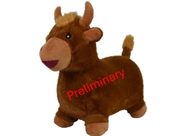 KREA Hop And Bounce Plush Jersey Cow