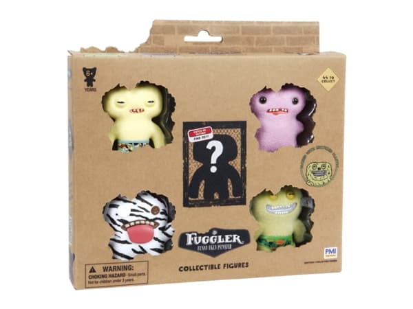 FUGGLER COLLECTIBLE FIGURES DELUXE 5 PK ASS - assorted