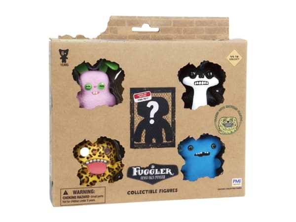 FUGGLER COLLECTIBLE FIGURES DELUXE 5 PK ASS - assorted