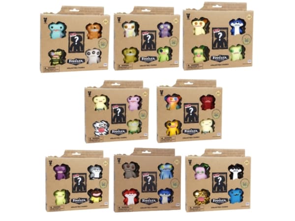 FUGGLER COLLECTIBLE FIGURES DELUXE 5 PK ASS - assorted