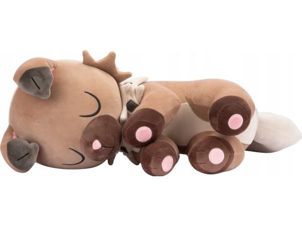 POKEMON Sleeping Rockruff, plysj, 45 cm