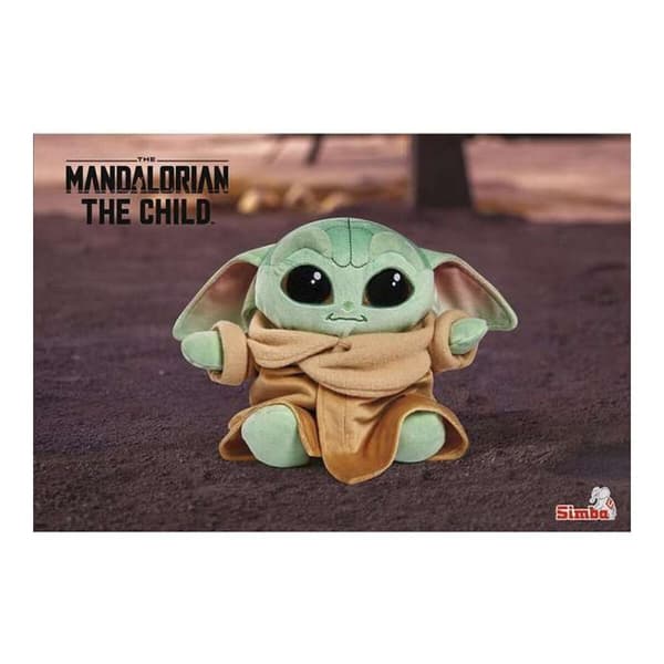Mjukisleksak Baby Yoda Star Wars (25 cm)