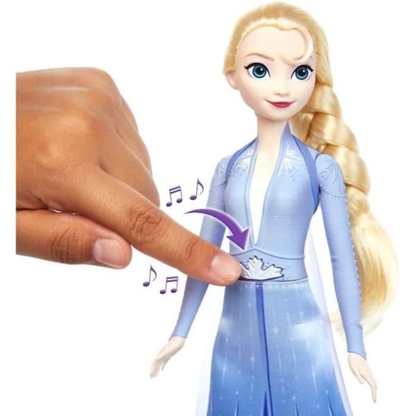 Mattel Disney Frost Elsa, Sjungande Modedocka