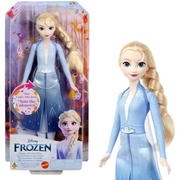 Mattel Disney Frost Elsa, Sjungande Modedocka