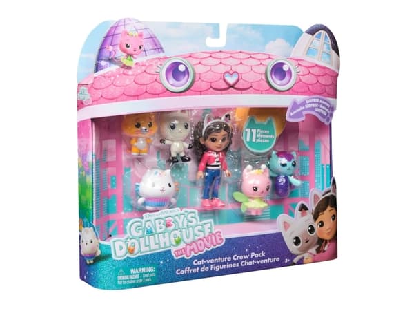 Gabby's Movie Big Cat-Venture 6 Figure Giftset