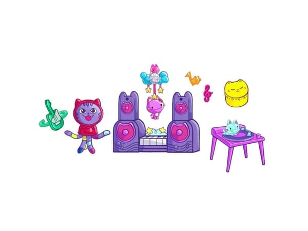 Gabby's Movie Pawsome Party Room Story Set
