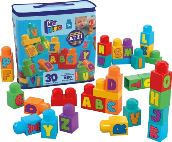 Mattel Mega Blocks ABC-set (30 delar)