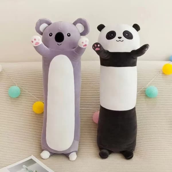 Stort Tøjdyr Super Bløde & Plys Puder - Panda 90 cm