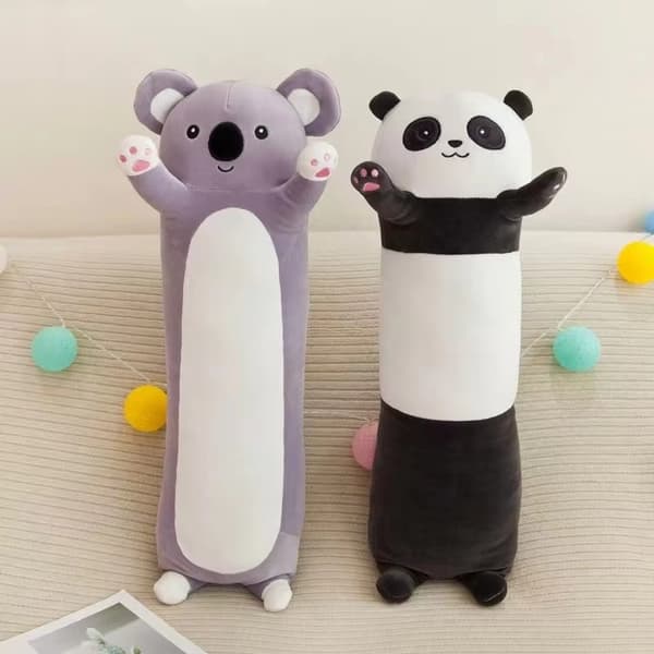 Store Tøjdyr Super Bløde & Plys Puder - Panda 130 cm