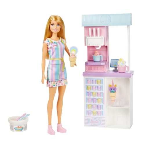 Barbie - Ice Cream Shop Playset