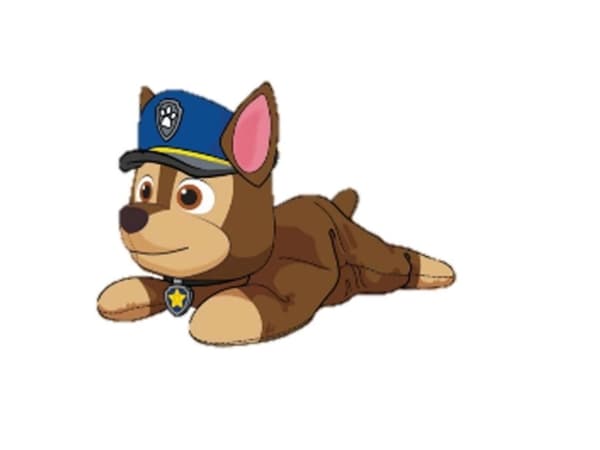 Paw Patrol Gund Hat & Collar Plush 20 cm - Chase