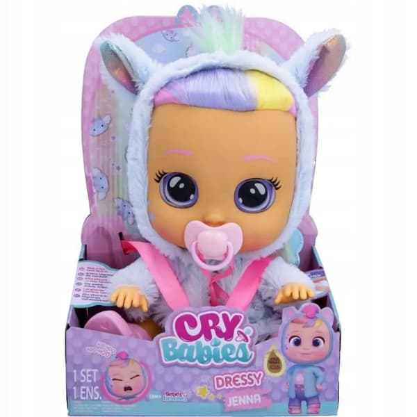 IMC Toys Cry Babies Dressy Jenna dukke