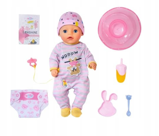 Baby Born Little Girl -interaktiivinen nukke lisävarusteineen