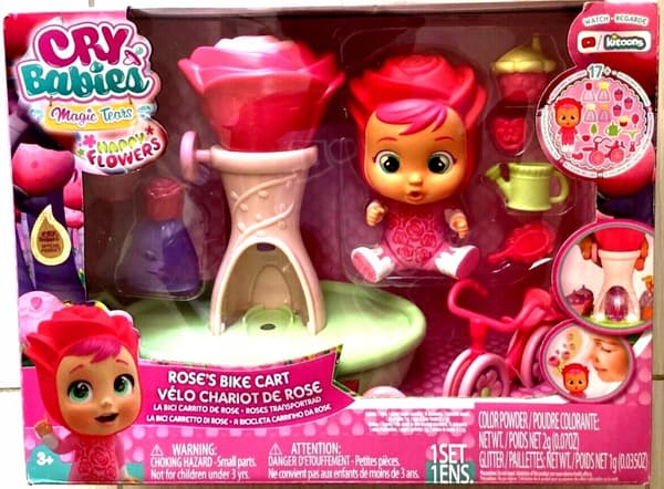 Cry Babies dukke IMC Toys Magic Tears 20 cm blomstersæt
