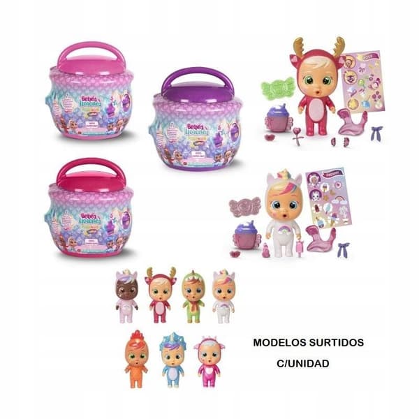 Cry Babies Magic Tears dukke + Hus TM Legetøj CRY BABIES 15 cm