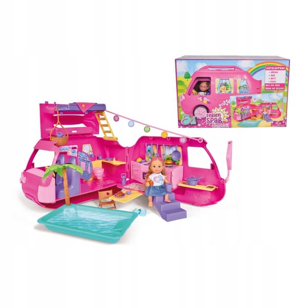 Simba Evi Love Feriecamper Cabriolet og Evi Dukke 33275