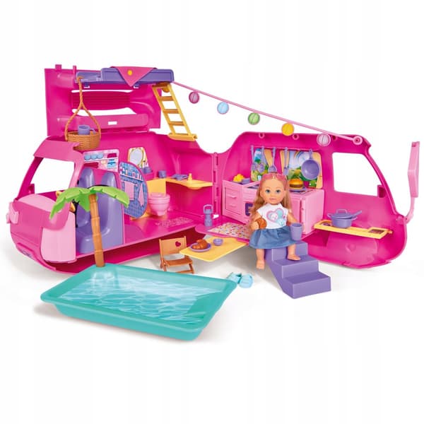Simba Evi Love Feriecamper Cabriolet og Evi Dukke 33275