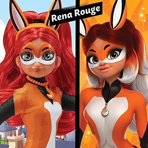 Bandai mirakulös docka Rena Rouge 26cm Saga Nyckelpiga och Katt Noir