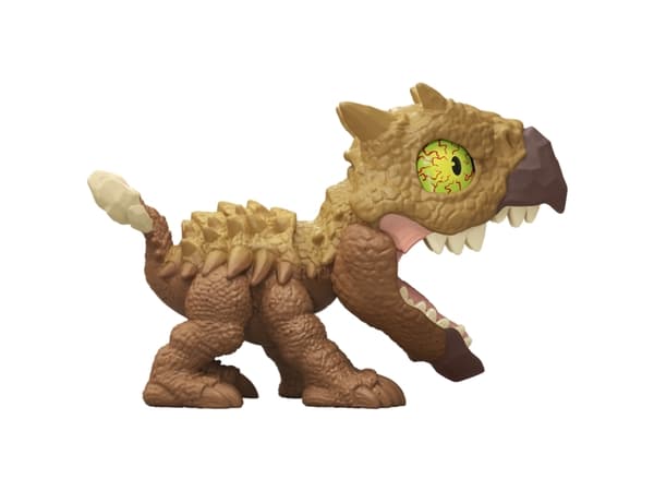 Jurassic World MIGHTY LITTLE BITERS Ankylosaurus, 4 År, Beige, Brun