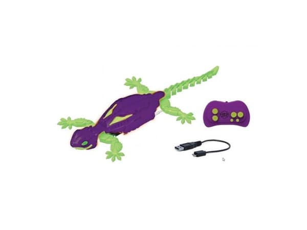 Hex Bots Wall Crawler Gecko Glow in The Dark
