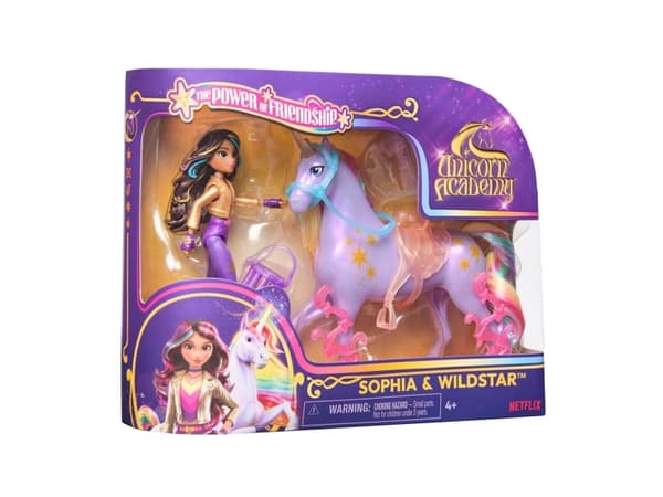 Unicorn Academy Doll & Unicorn V2 -Sophia&Wildstar