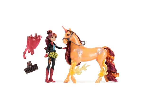 Unicorn Academy Doll & Unicorn V2-Valentina&Cinder