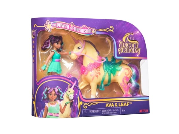 Unicorn Academy Doll & Unicorn V2 - Ava & Leaf