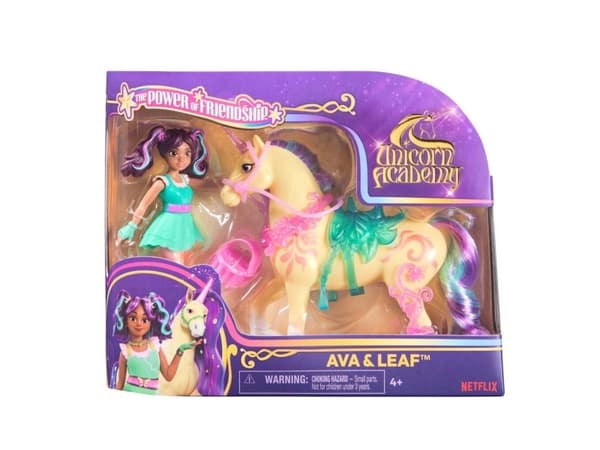 Unicorn Academy Doll & Unicorn V2 - Ava & Leaf