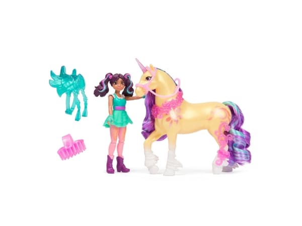Unicorn Academy Doll & Unicorn V2 - Ava & Leaf