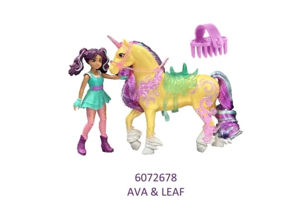 Unicorn Academy Doll & Unicorn V2 - Ava & Leaf