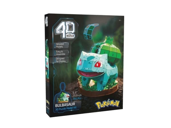 4D Puzzles Pokemon 30 cm - Bulbasaur
