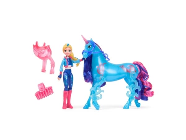 Unicorn Academy Doll & Unicorn V2 - Isabel & River