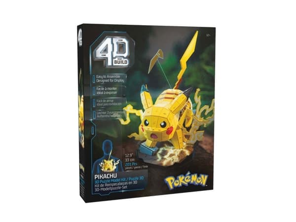 4D Puzzles Pokemon 30 cm - Pikachu