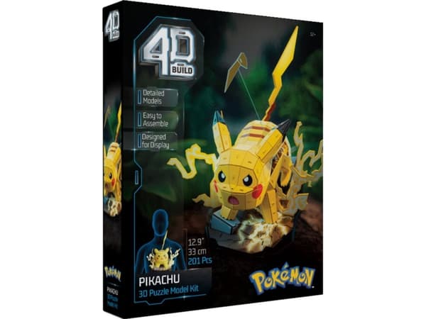 4D Puzzles Pokemon 30 cm - Pikachu