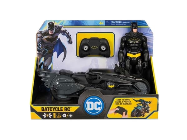 Batman Stealth Batcycle RC w. 30 cm Batman