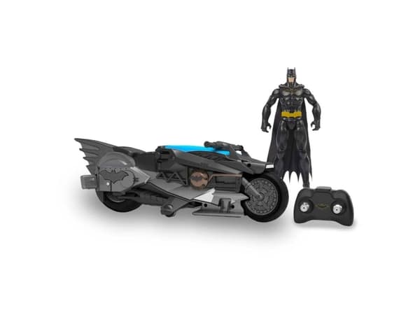 Batman Stealth Batcycle RC w. 30 cm Batman