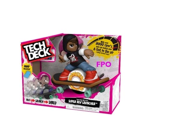 Tech Deck Ted Shred N' Blast Skateboard Flywheel