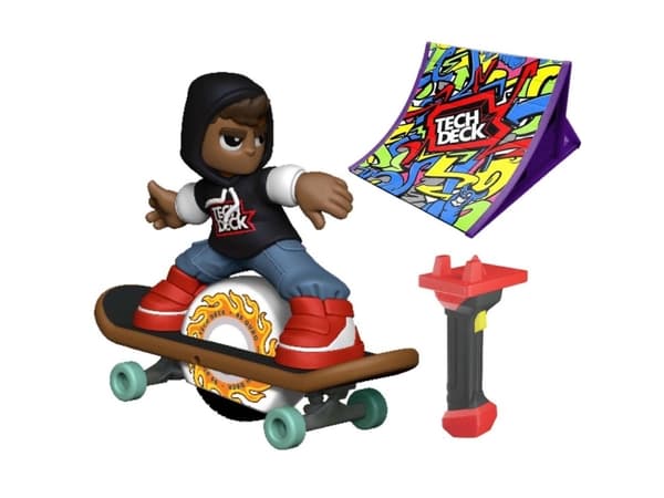 Tech Deck Ted Shred N' Blast Skateboard Flywheel