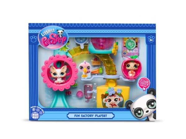 Littlest Petshop LITTLESTE PET SHOP sett Fun Factory Playground