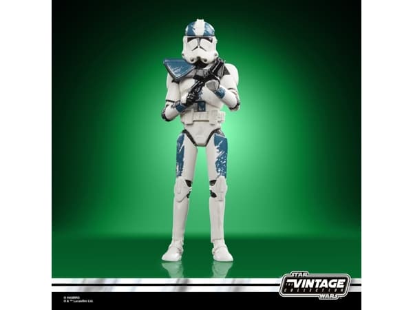 Star Wars Clone Captain Howzer, 4 år, Sort, Blå, Hvit, Plast