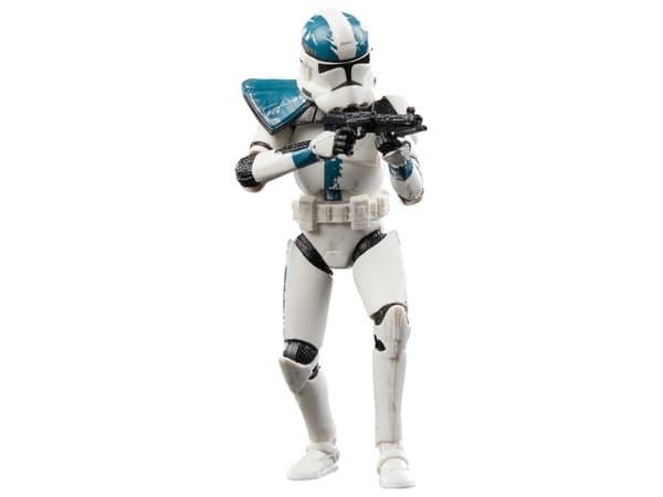 Star Wars Clone Captain Howzer, 4 år, Sort, Blå, Hvit, Plast