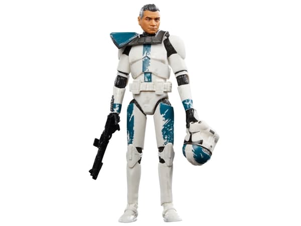 Star Wars Clone Captain Howzer, 4 år, Sort, Blå, Hvit, Plast