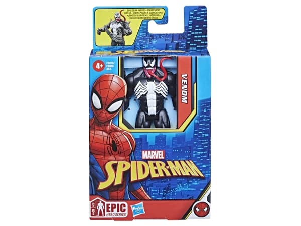 Marvel Spider-Man Venom, 4 år, Sort, Hvit, Plast
