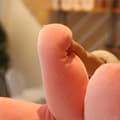 Miniatyrbillede 4 af 4: Blomstret Dekorativ Pude Blød & Farverig Gulvpude - Pink